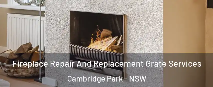 Fireplace Repair And Replacement Grate Services Cambridge Park - NSW