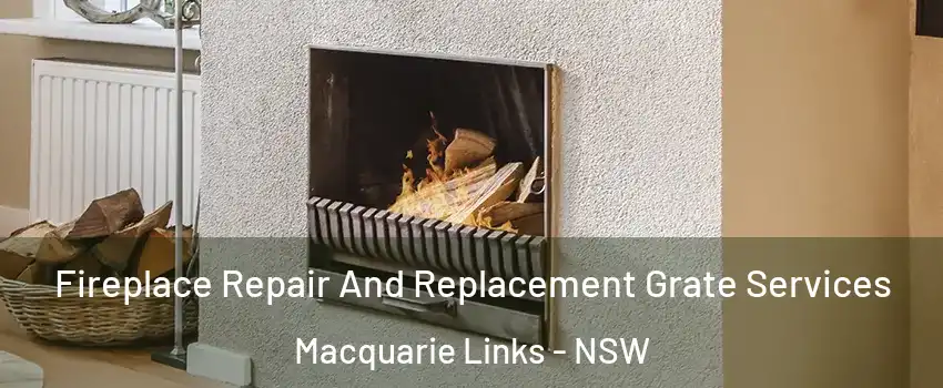 Fireplace Repair And Replacement Grate Services Macquarie Links - NSW
