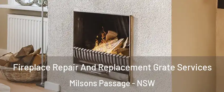 Fireplace Repair And Replacement Grate Services Milsons Passage - NSW