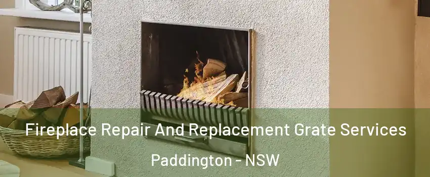 Fireplace Repair And Replacement Grate Services Paddington - NSW