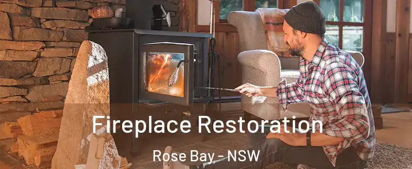 Fireplace Restoration Rose Bay - NSW