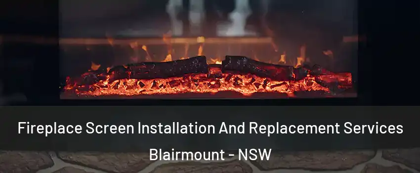 Fireplace Screen Installation And Replacement Services Blairmount - NSW
