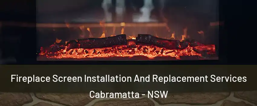 Fireplace Screen Installation And Replacement Services Cabramatta - NSW