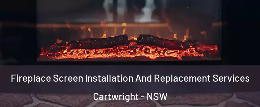 Fireplace Screen Installation And Replacement Services Cartwright - NSW