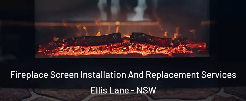 Fireplace Screen Installation And Replacement Services Ellis Lane - NSW