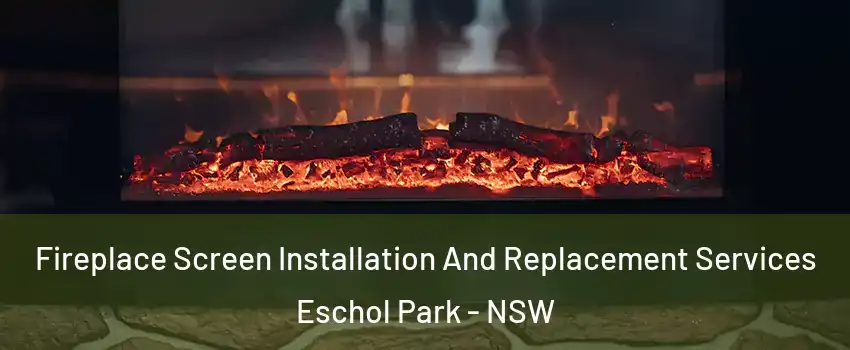 Fireplace Screen Installation And Replacement Services Eschol Park - NSW