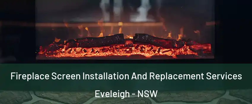 Fireplace Screen Installation And Replacement Services Eveleigh - NSW