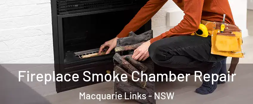 Fireplace Smoke Chamber Repair Macquarie Links - NSW