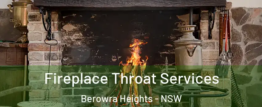 Fireplace Throat Services Berowra Heights - NSW