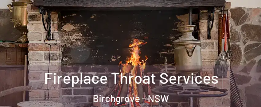Fireplace Throat Services Birchgrove - NSW