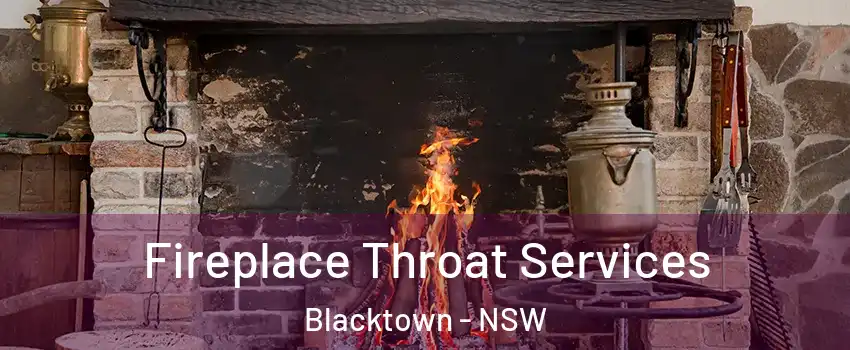 Fireplace Throat Services Blacktown - NSW