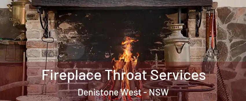 Fireplace Throat Services Denistone West - NSW