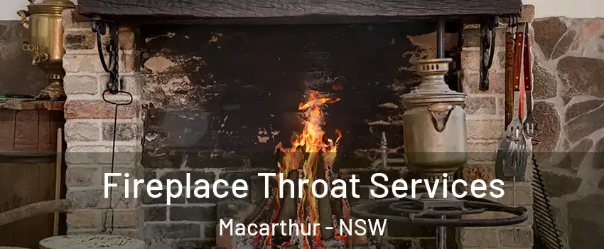 Fireplace Throat Services Macarthur - NSW