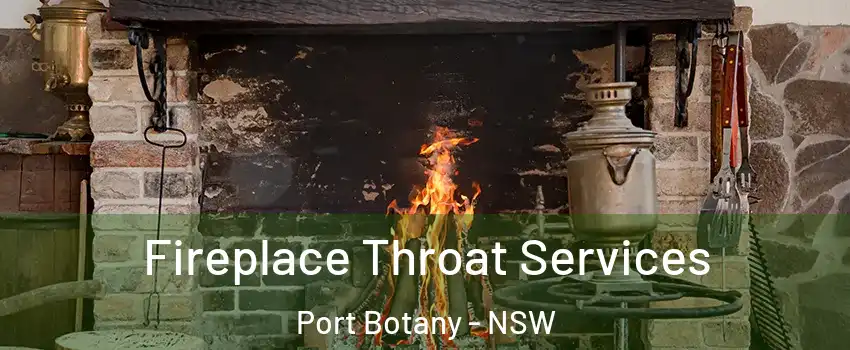 Fireplace Throat Services Port Botany - NSW