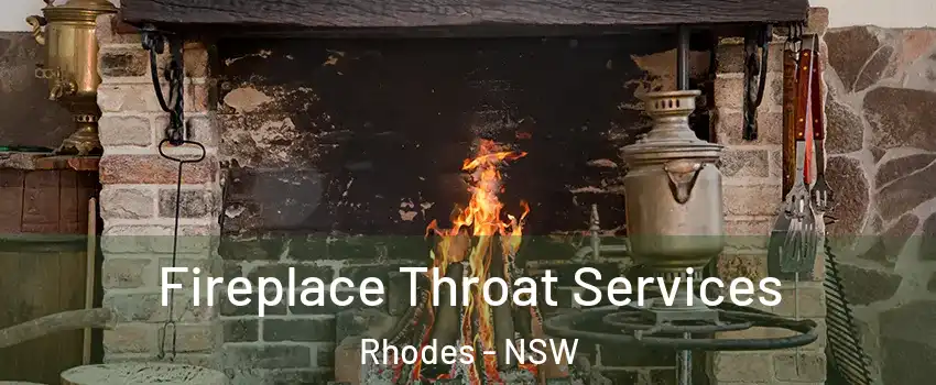 Fireplace Throat Services Rhodes - NSW