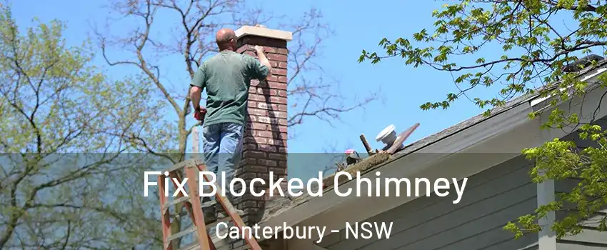 Fix Blocked Chimney Canterbury - NSW