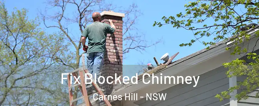 Fix Blocked Chimney Carnes Hill - NSW