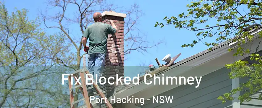 Fix Blocked Chimney Port Hacking - NSW