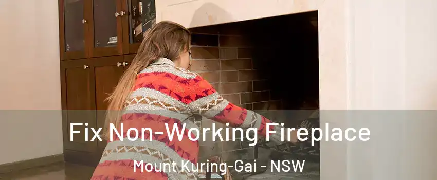 Fix Non-Working Fireplace Mount Kuring-Gai - NSW