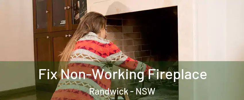 Fix Non-Working Fireplace Randwick - NSW