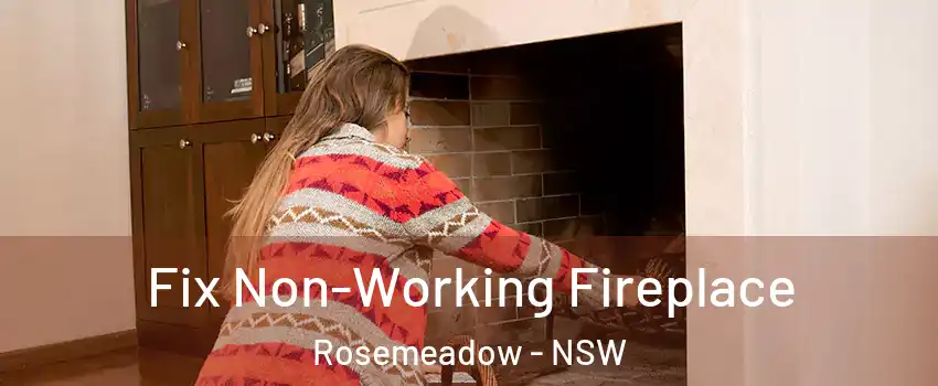 Fix Non-Working Fireplace Rosemeadow - NSW