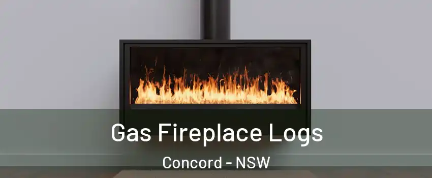 Gas Fireplace Logs Concord - NSW