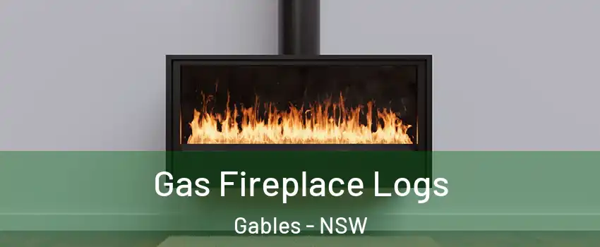 Gas Fireplace Logs Gables - NSW