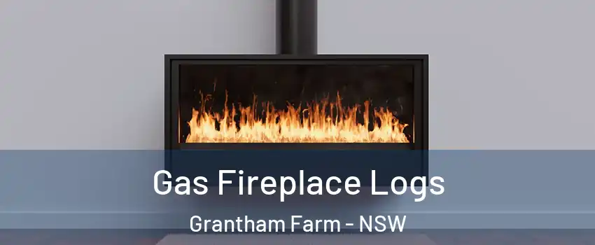 Gas Fireplace Logs Grantham Farm - NSW