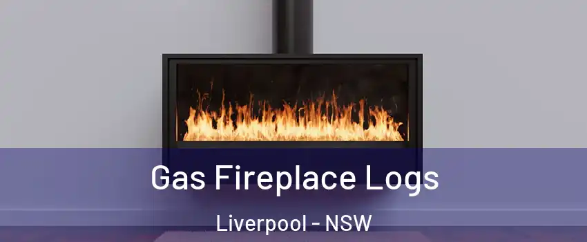 Gas Fireplace Logs Liverpool - NSW