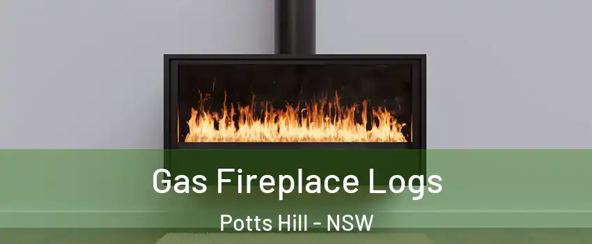 Gas Fireplace Logs Potts Hill - NSW