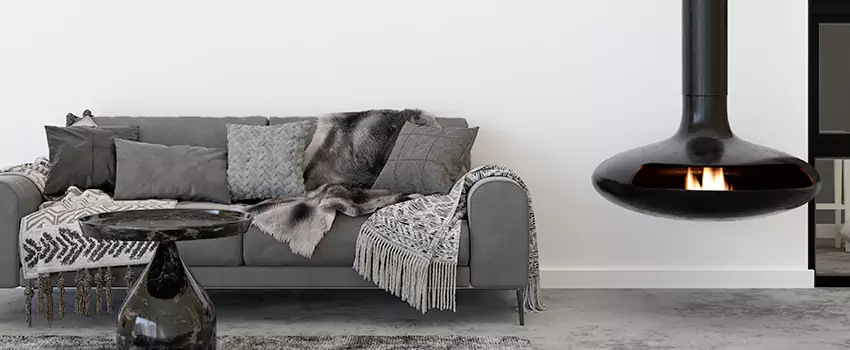 Circular Hanging Fireplace Installation Services in Sydney, NSW