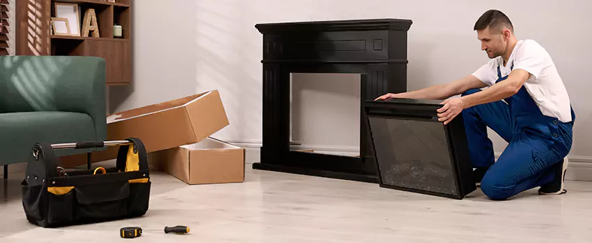 Old Rusted Metal Fireplace Repair And Replacement in Sydney, NSW