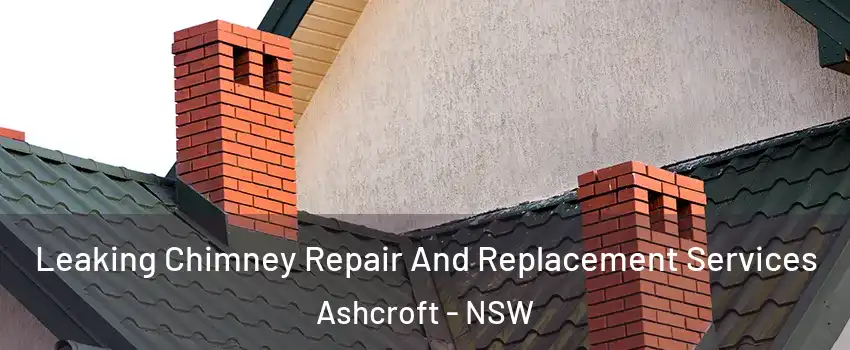 Leaking Chimney Repair And Replacement Services Ashcroft - NSW