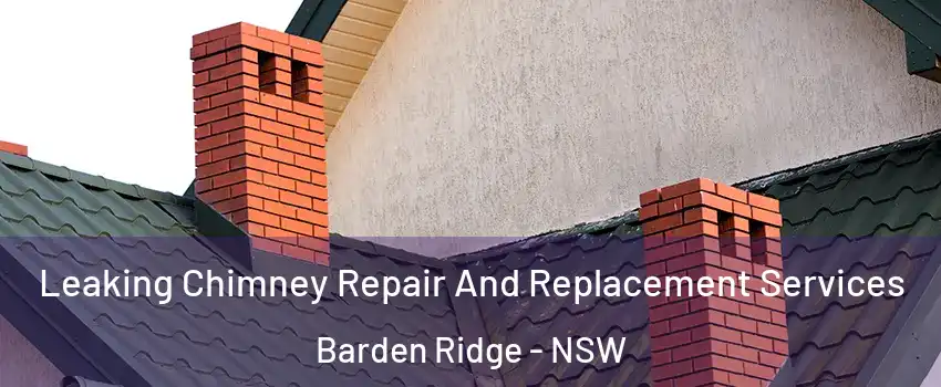  Leaking Chimney Repair And Replacement Services Barden Ridge - NSW