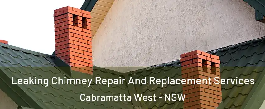 Leaking Chimney Repair And Replacement Services Cabramatta West - NSW