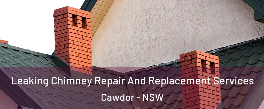 Leaking Chimney Repair And Replacement Services Cawdor - NSW