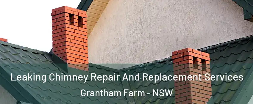 Leaking Chimney Repair And Replacement Services Grantham Farm - NSW