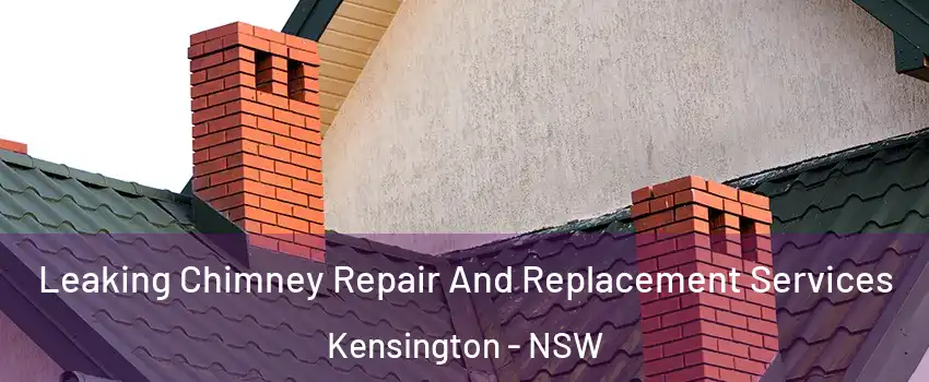 Leaking Chimney Repair And Replacement Services Kensington - NSW
