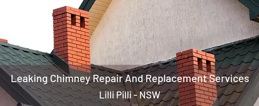 Leaking Chimney Repair And Replacement Services Lilli Pilli - NSW