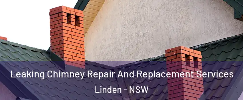 Leaking Chimney Repair And Replacement Services Linden - NSW