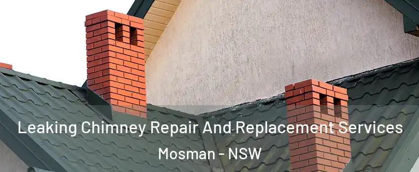 Leaking Chimney Repair And Replacement Services Mosman - NSW