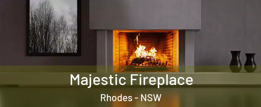 Majestic Fireplace Rhodes - NSW