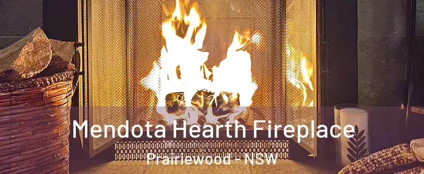 Mendota Hearth Fireplace Prairiewood - NSW