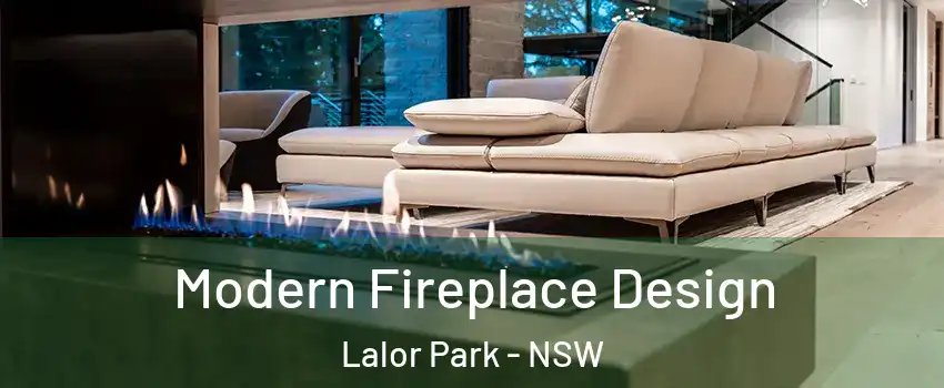 Modern Fireplace Design Lalor Park - NSW