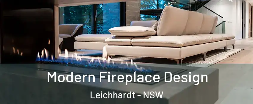Modern Fireplace Design Leichhardt - NSW