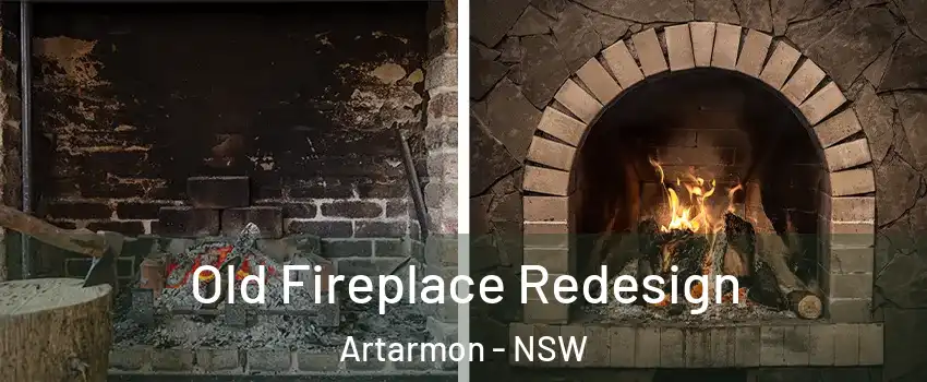 Old Fireplace Redesign Artarmon - NSW