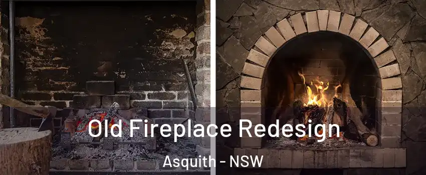 Old Fireplace Redesign Asquith - NSW