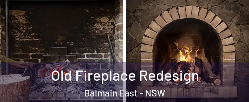 Old Fireplace Redesign Balmain East - NSW