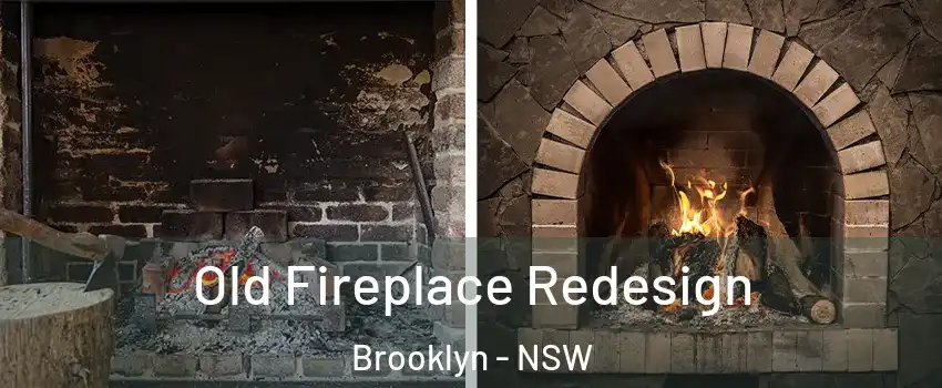 Old Fireplace Redesign Brooklyn - NSW