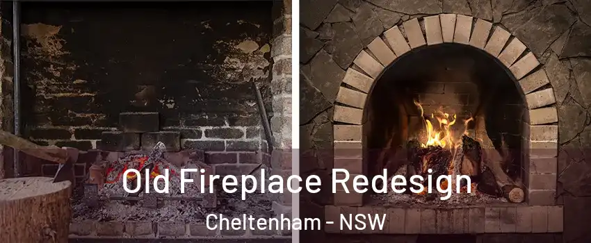 Old Fireplace Redesign Cheltenham - NSW